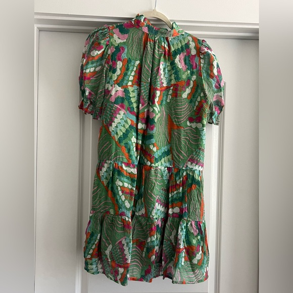 Colorful Button-Up Dress - Picture 3 of 4